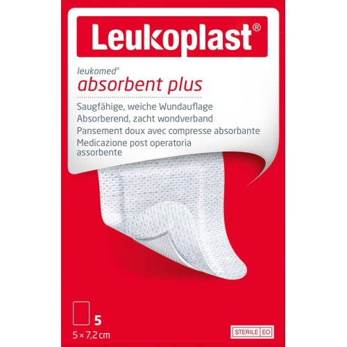 Leukoplast Leukomed 7.2x5cm Sterile 5 pieces buy online