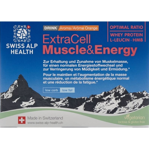 Extra Cell Muscle&energy Drink Orange 10x 21.4g buy online