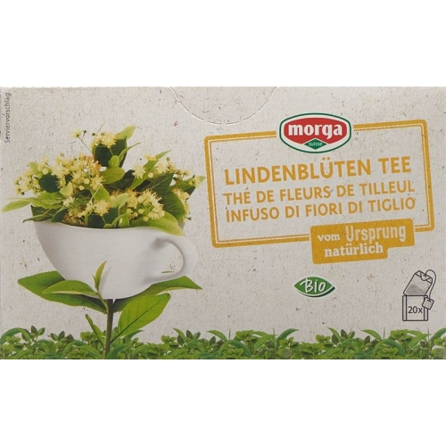 Morga Lindenblüten Tee mit Hülle Bio 20 Stück buy online