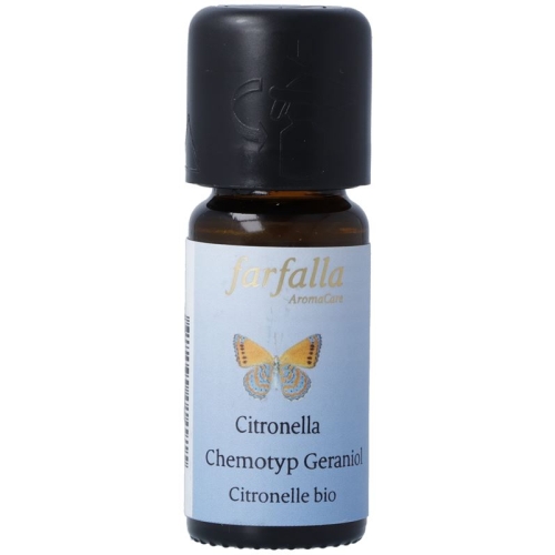 Farfalla Citronella?ct?geraniol Bio Gr Cru 10ml buy online