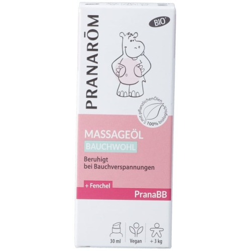 Pranarom Pranabb Massageöl Bauchwohl Bio 30ml buy online