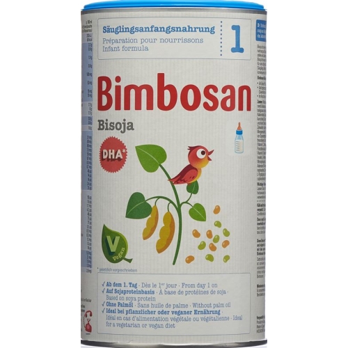 Bimbosan Bisoja 1 Saeugligsanfangsnahrung Dose 400g buy online