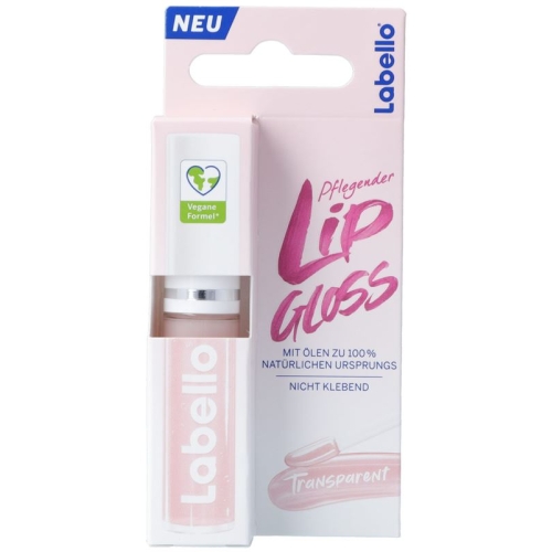 Labello Caring Lip Gloss Transparent 5.5ml buy online