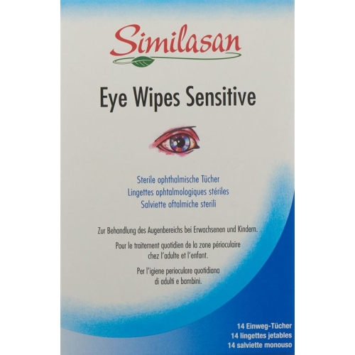 Similasan Eye Wipes Sensitive sachet 14 pieces buy online