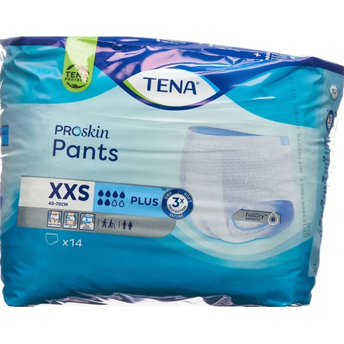 Tena Pants Plus Xxs 40-70cm 14 pieces buy online