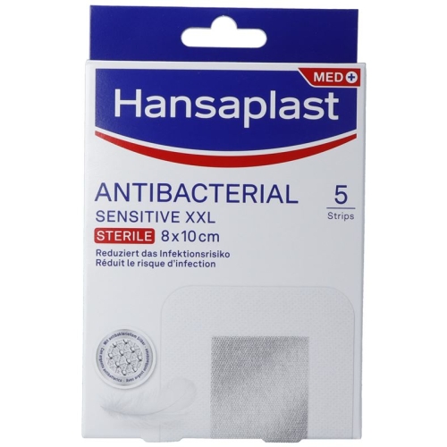 Hansaplast Med Antibact Sens Strips XXL (n) 5 Stück buy online