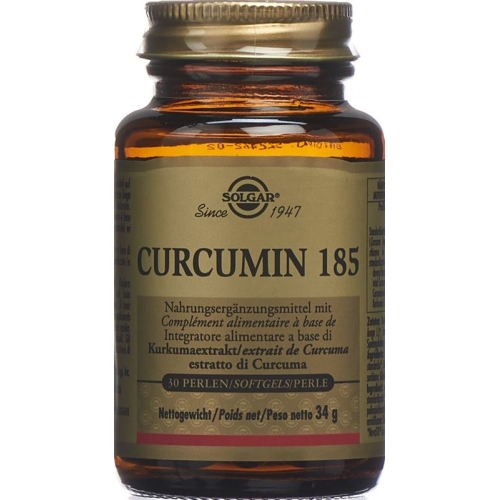 Solgar Curcumin 185 Perlen (neu) Flasche 30 Stück buy online