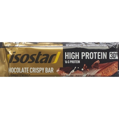 Isostar High Protein Riegel Choc Crispy 55g buy online