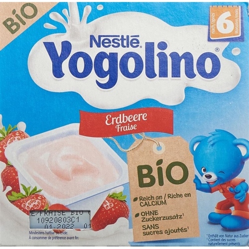 Nestle Yogolino Bio Erdbeer 90g buy online