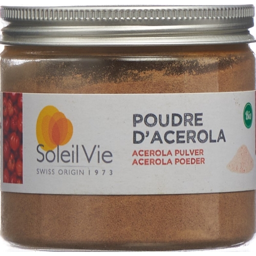 Soleil Vie Acerola Pulver Bio Dose 140g buy online