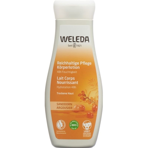 Weleda Body Lotion Sea Buckthorn Rich 200ml buy online