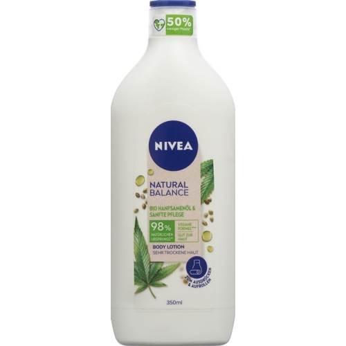 Nivea Natural Balance Bio Hanfsamenöl 350ml buy online