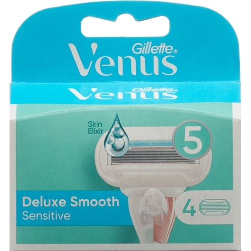 Gillette Venus Deluxe Smooth Blades Sensitive 4 pieces buy online