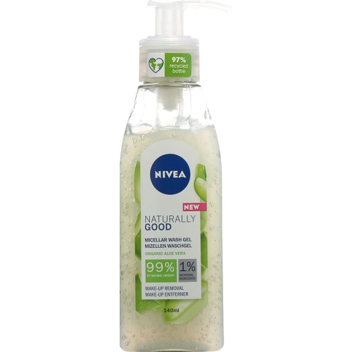 Nivea Naturally Good Mizell Waschgel Flasche 140ml buy online