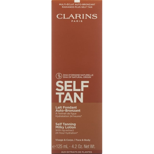 Clarins Solaire Auto Bronzant Lait 125ml buy online