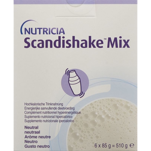 Scandishake Mix Pulver Neutral (neu) 6 Beutel 85g buy online