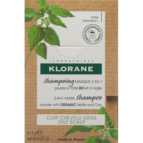 Klorane Mask Shampoo Nettle Organic 8x 3g buy online