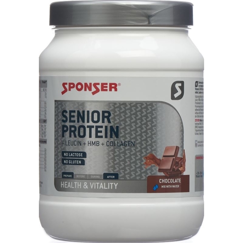 Sponser Senior Protein Pulver Chocolate Dose 455g buy online