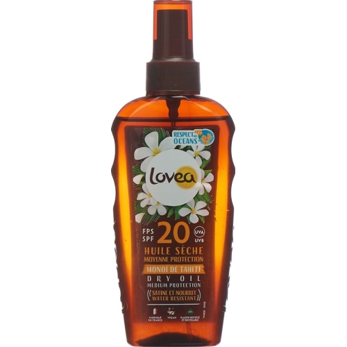 Lovea Trockenoel SPF 20 Monoi De Tahiti Spray 150ml buy online