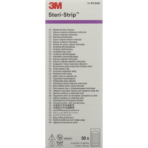 3M Steri Strip 3x75mm Wei Verstärkt (n) 50x 5 Stück buy online