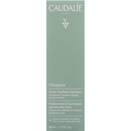 Caudalie Vinopure Mattifying Moisturising Fluid 40ml buy online