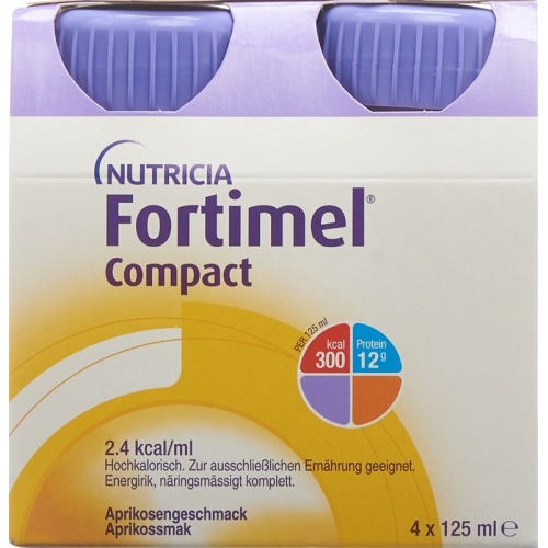 Fortimel Compact Aprikose (neu) 4 Flasche 125ml buy online