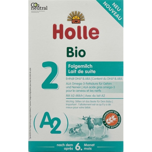 Holle A2 Bio-Folgemilch 2 400g buy online