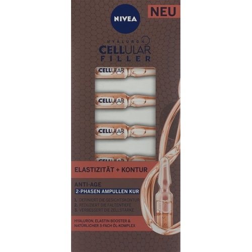 Nivea Hyalur Elast+kont 2-phasen Ampullen 8.4ml buy online