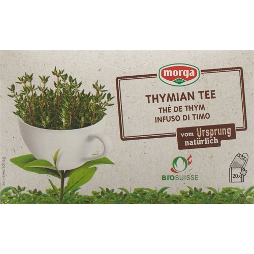 Morga Thymian Tee M/h Bio Knospe Beutel 20 Stück buy online