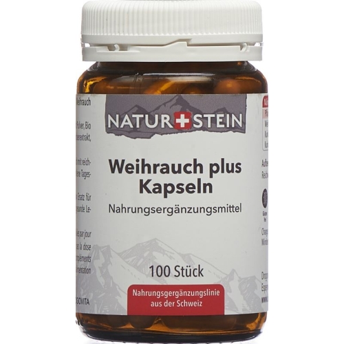 Naturstein Weihrauch Plus Kapseln Glas 100 Stück buy online