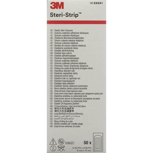 3M Steri Strip Elastic 6x75mm Skin coloured 50x 3 pieces buy online