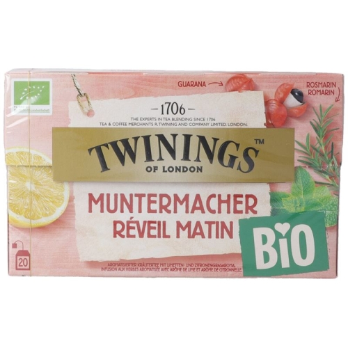 Twinings Muntermacher Bio 20 Beutel 1.9g buy online