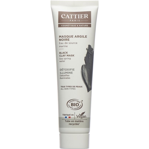 Cattier Soins Visage Masque Argile Noire 100ml buy online