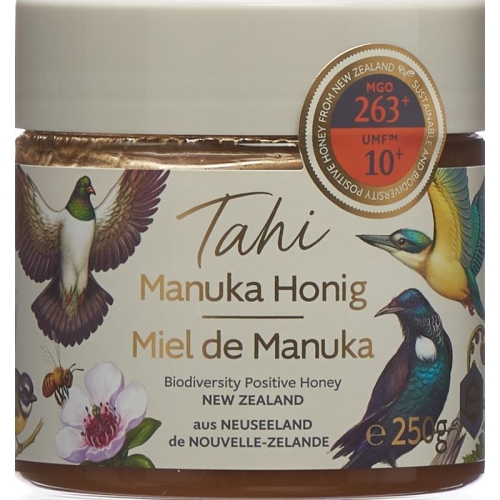 Tahi Manuka Honig Umf 10+ Mgo 263+ D/f Topf 250g buy online