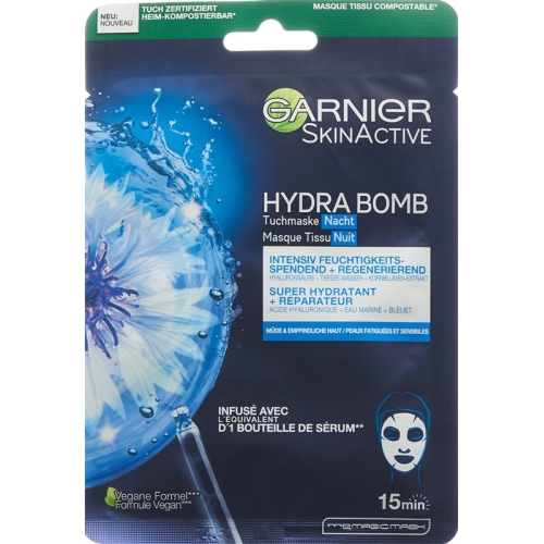 Garnier Tuchmaske Hydra Bomb Nacht 28g buy online