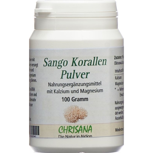 Chrisana Sango Korallen Pulver Dose 100g buy online