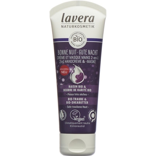 Lavera Handcreme & -maske 2in1 Gute Nacht 75ml buy online