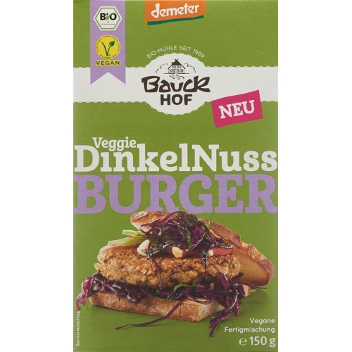 Bauckhof Dinkel-Nuss Burger 150g buy online