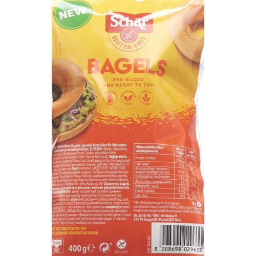 Schär Bagels Glutenfrei 400g buy online