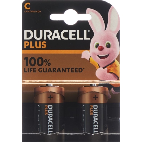 Duracell Batt Plus Mn1400 C 1.5v 2 Stück buy online