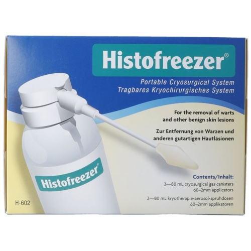 Histofreezer Warzen Small 2mm Appl 60 Stück 2x 80ml buy online