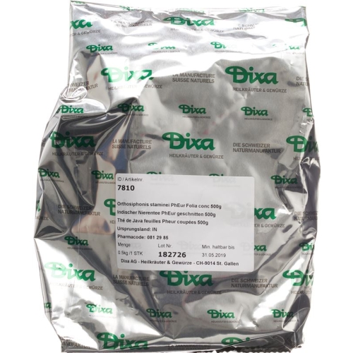 Dixa Orthosiphonis Stami Folia Conc Pheur 500g buy online