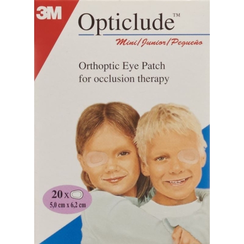 3M Opticlude Mini Augenpflaster 6x5cm 20 Stück buy online