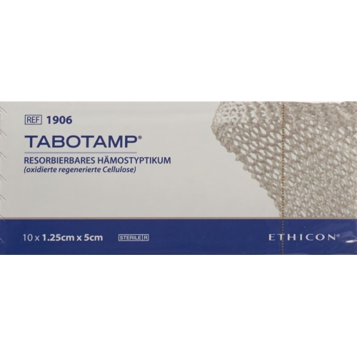 Tabotamp Original Resorbierbares Hämostyptikum 5x1.25cm 10 Stück buy online