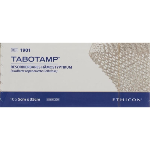 Tabotamp Original Resorbierbares Hämostyptikum 5x35cm 10 Stück buy online