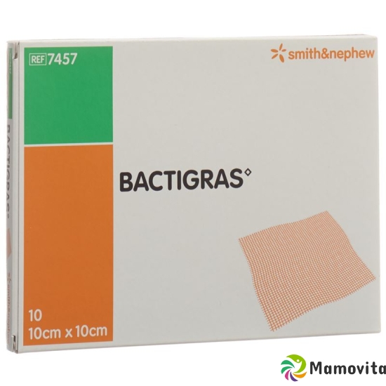 Bactigras Gazeverband 10cmx10cm 10 Beutel buy online