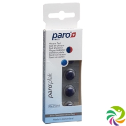 Paro Plak 2-Farben Tabletten Rot/Blau 10 Stück