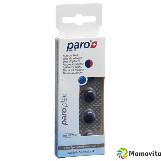 Paro Plak 2-Farben Tabletten Rot/Blau 10 Stück buy online