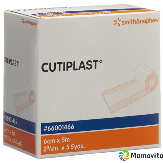 Cutiplast Wundverband 6cmx5m Vlies Weiss buy online