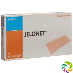 Jelonet Paraffingaze 10cmx40cm 10 Stück